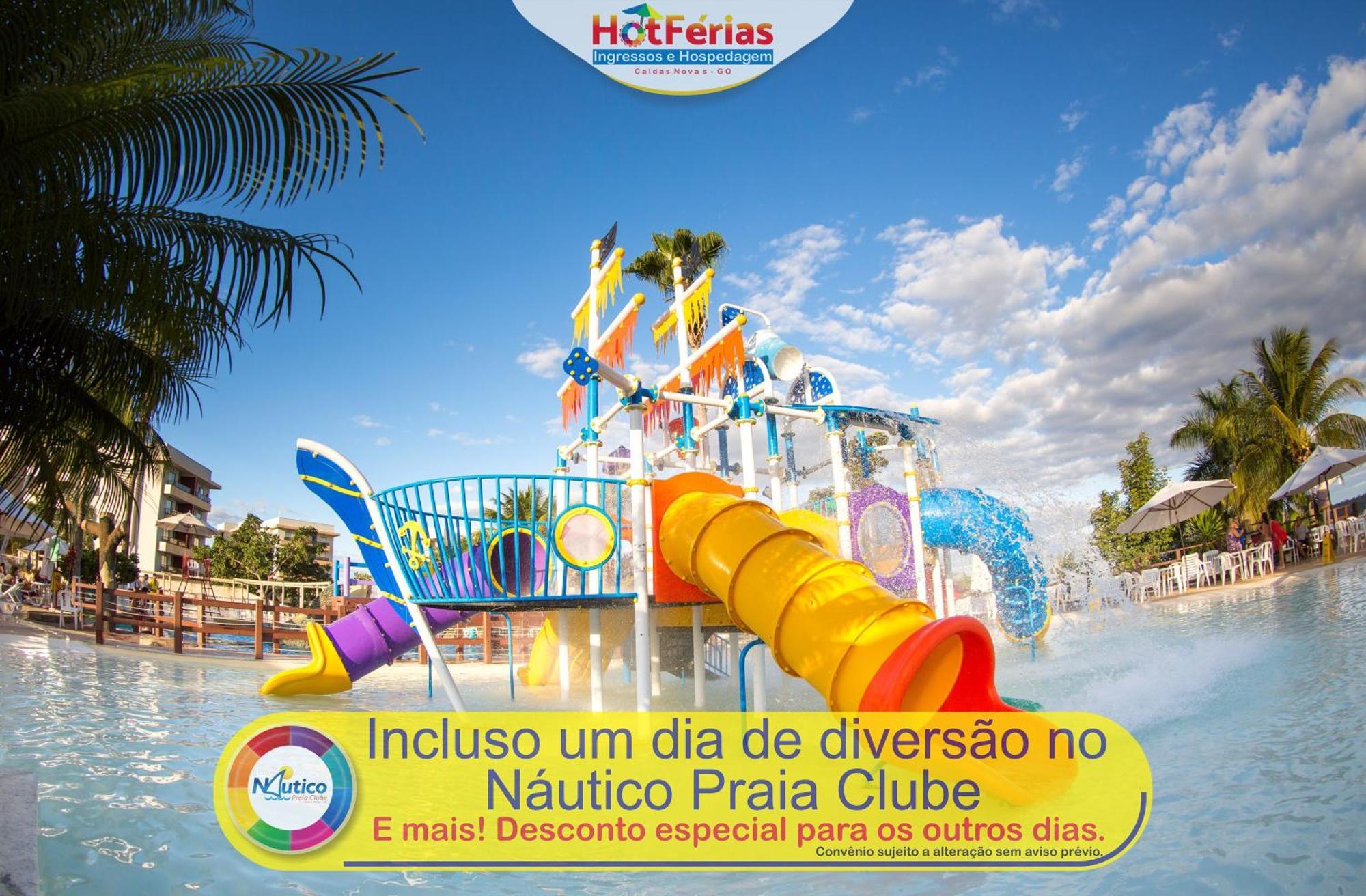 Nautico Flat Caldas Novas, Promocao Especial No Nautico Praia Clube - Hotferias * Caldas Novas