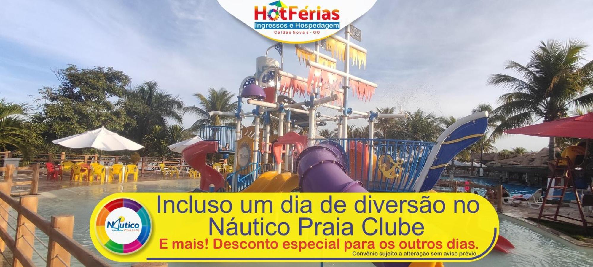 Nautico Flat Caldas Novas, Promocao Especial No Nautico Praia Clube - Hotferias *