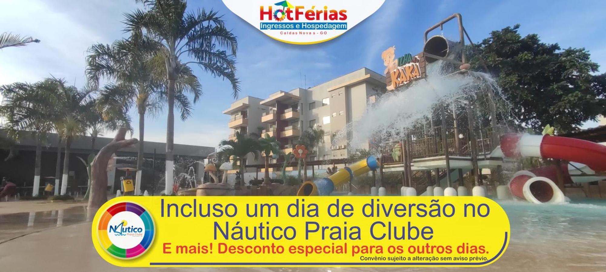 Nautico Flat Caldas Novas, Promocao Especial No Nautico Praia Clube - Hotferias * Caldas Novas